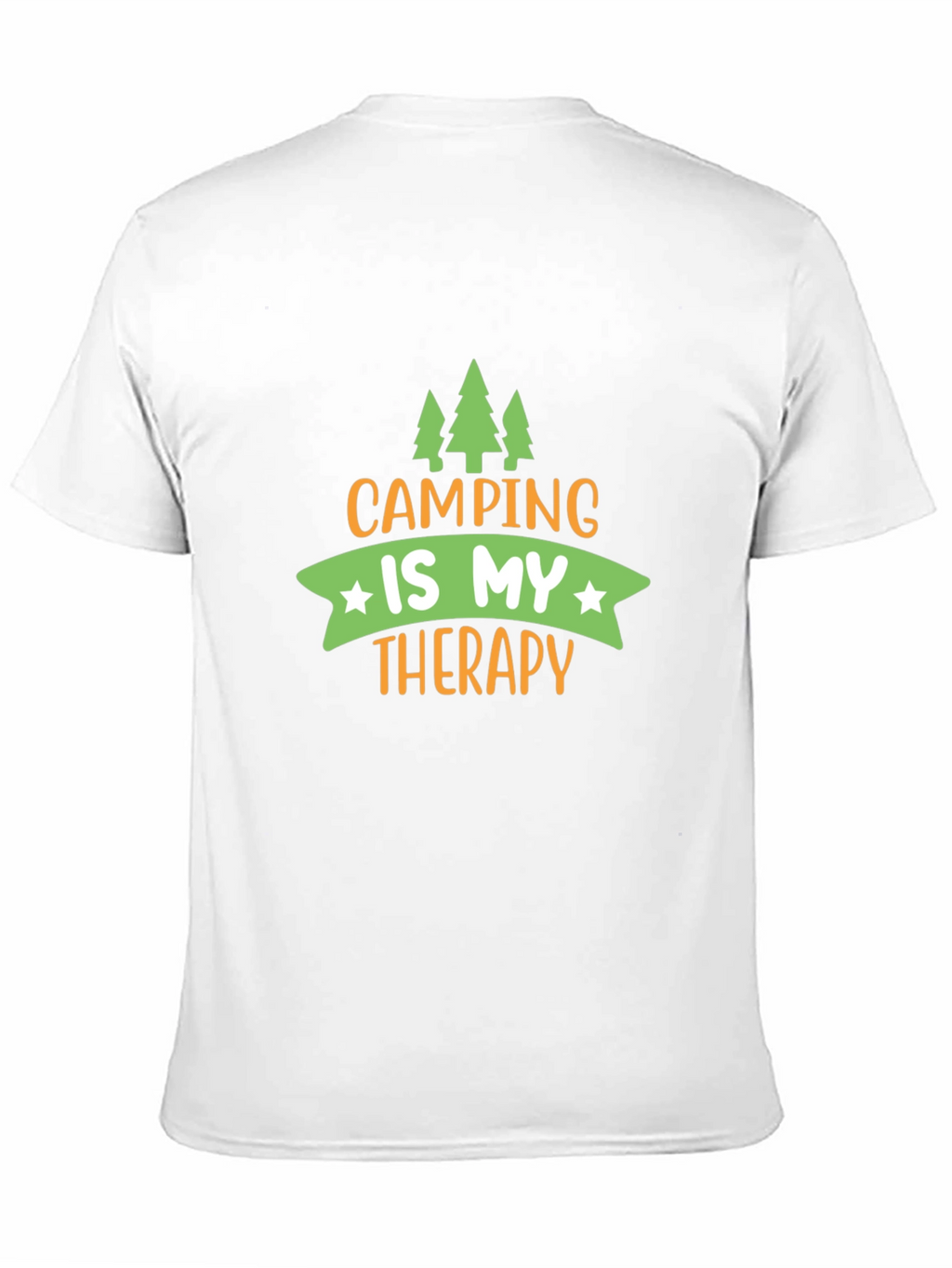 Camping Is My Therapy Graphic Tee