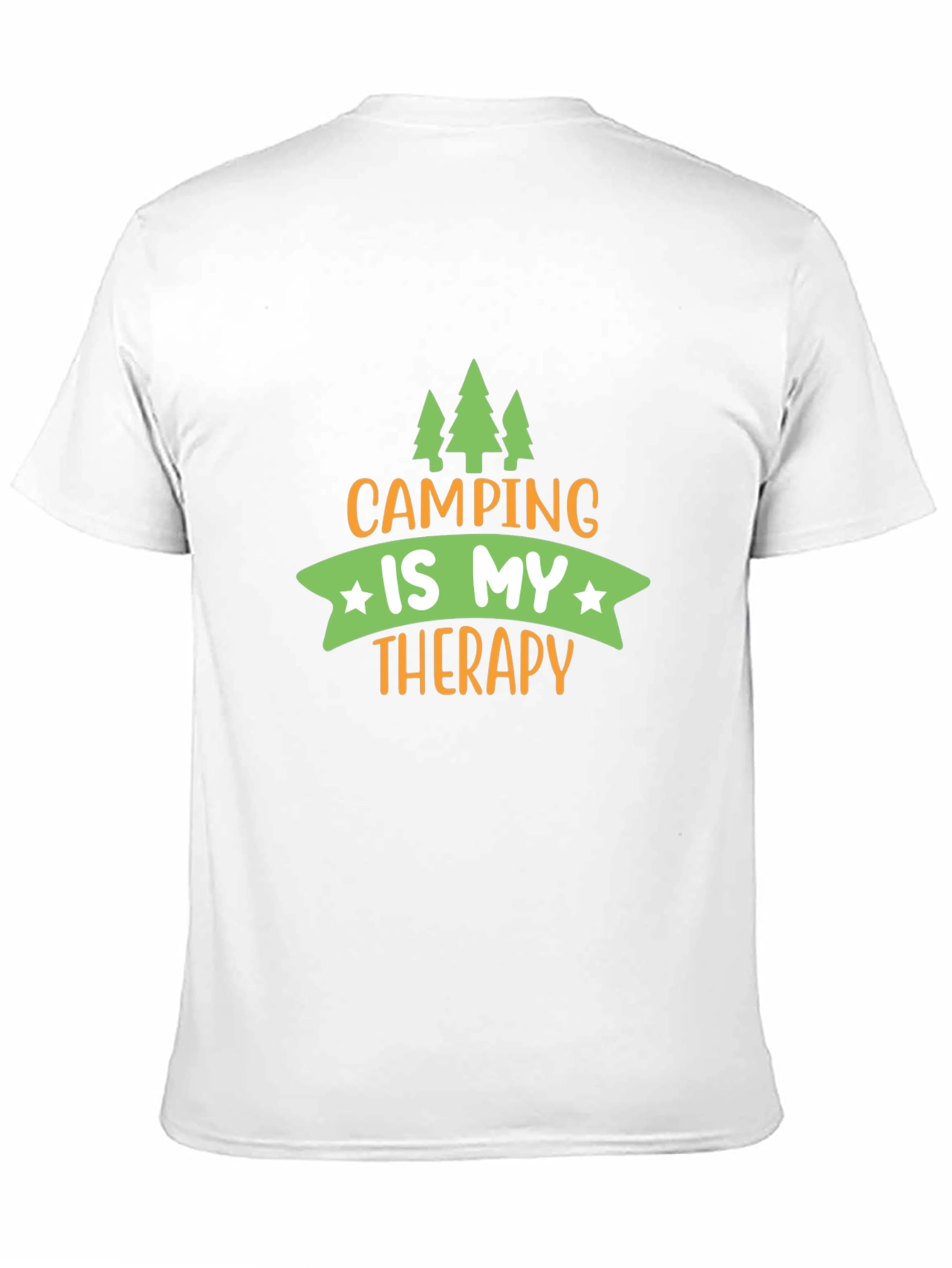 Camping Is My Therapy Graphic Tee