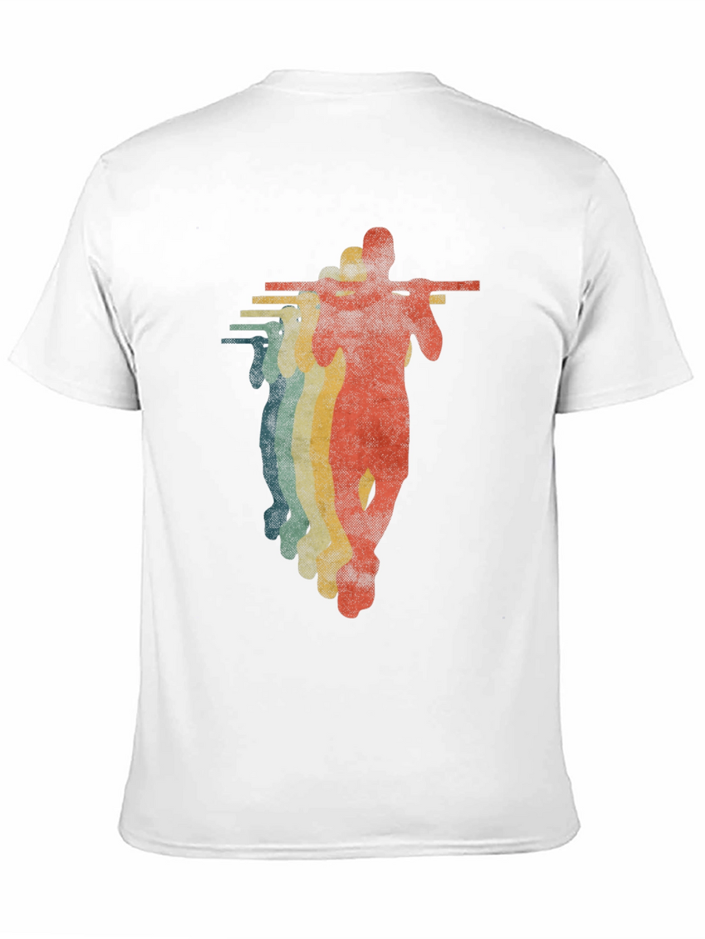 Retro Weightlifter Graphic Tee