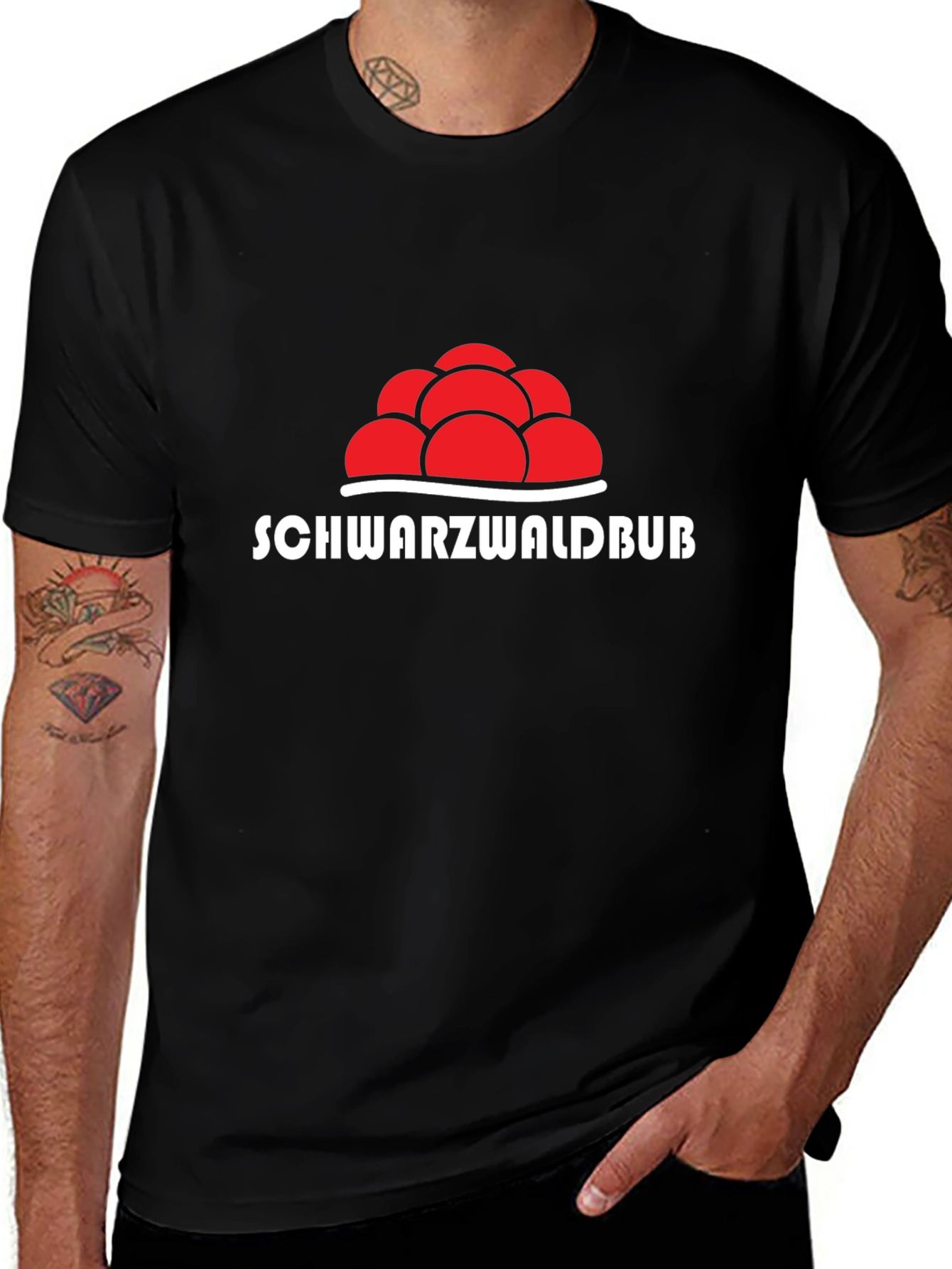Schwarzwaldbub Black T-Shirt - Forest Boy Tee