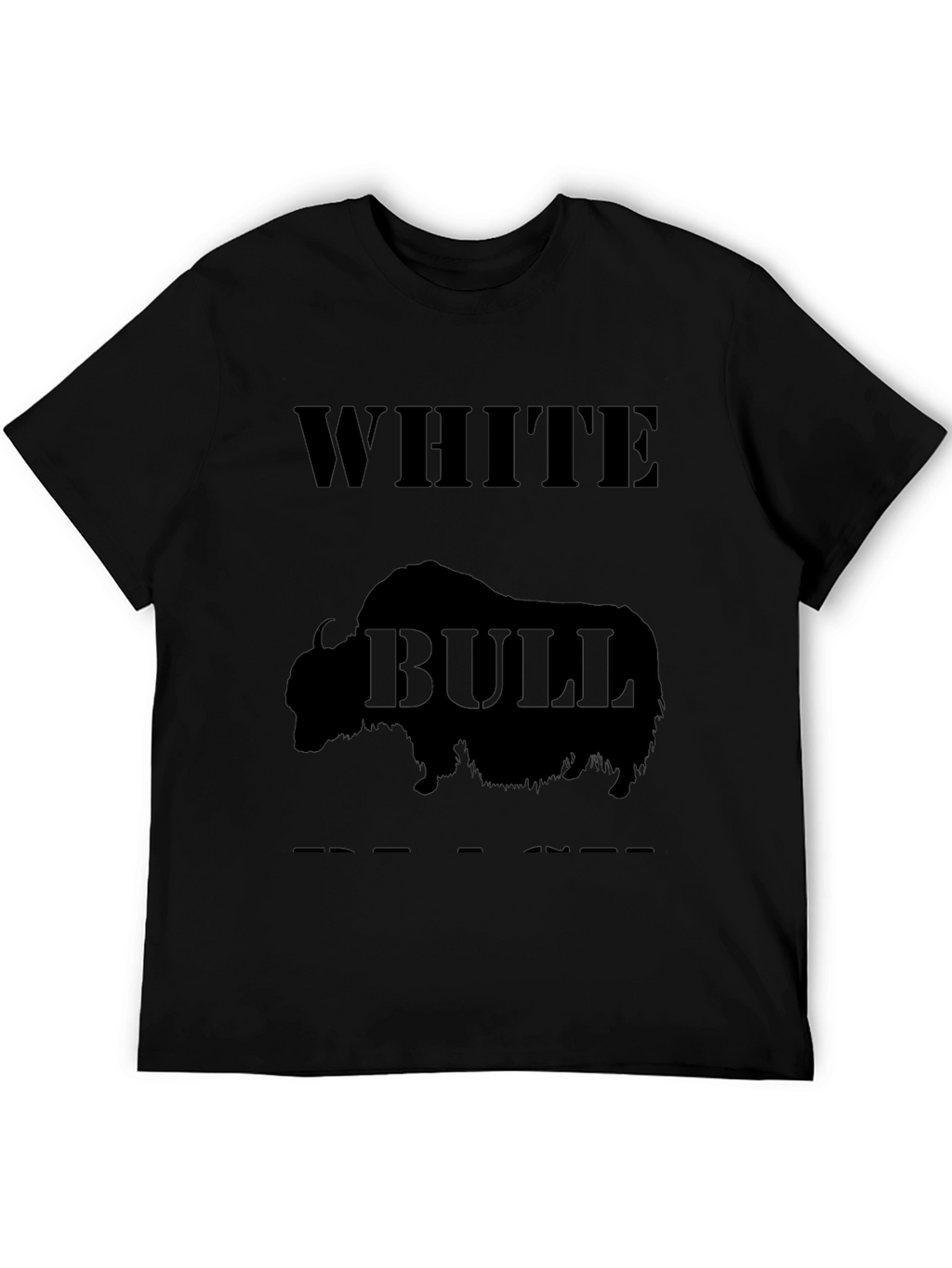 White Bull Graphic Tee - Bold & Unique Design