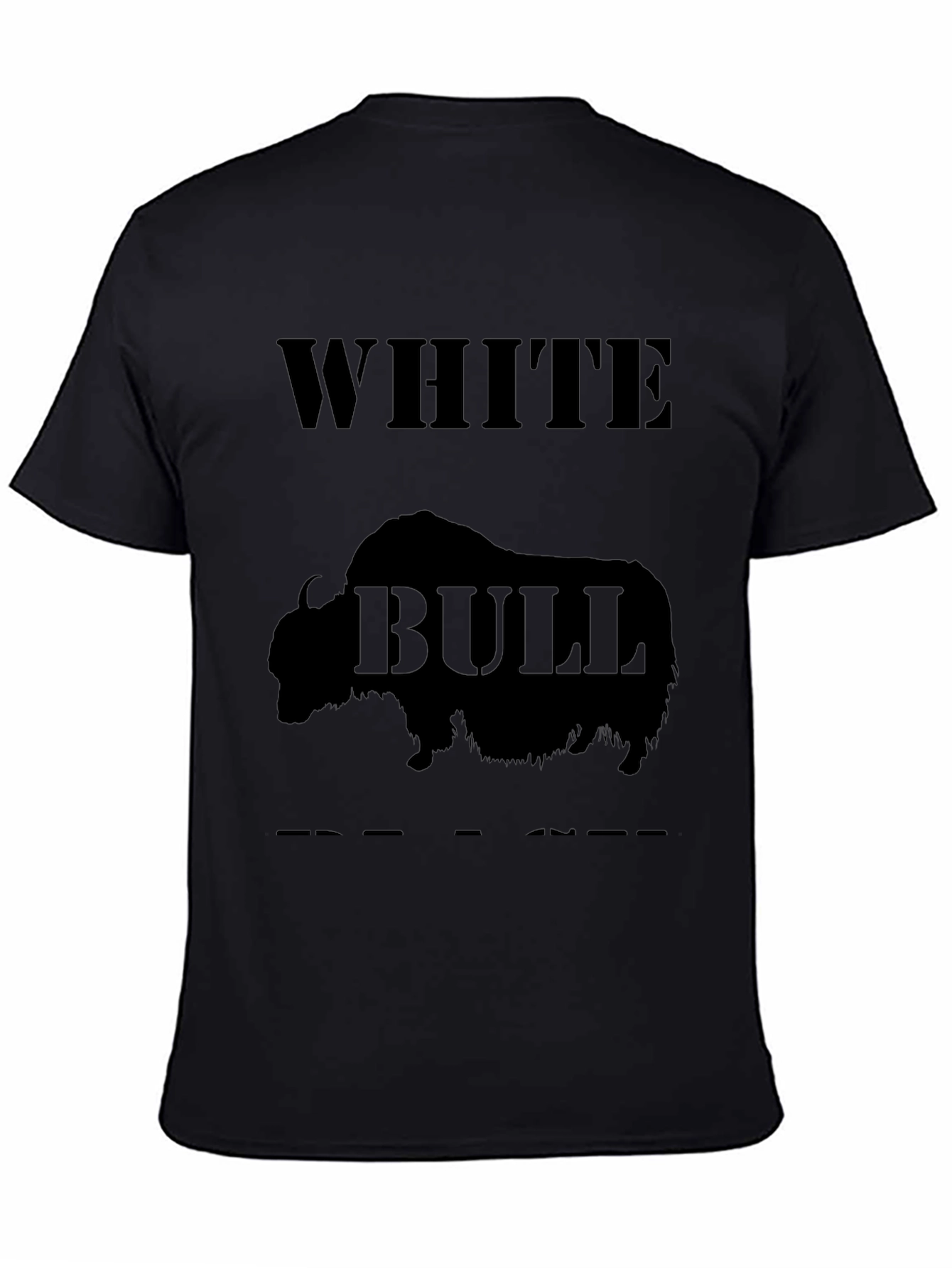 White Bull Graphic Tee - Bold & Unique Design
