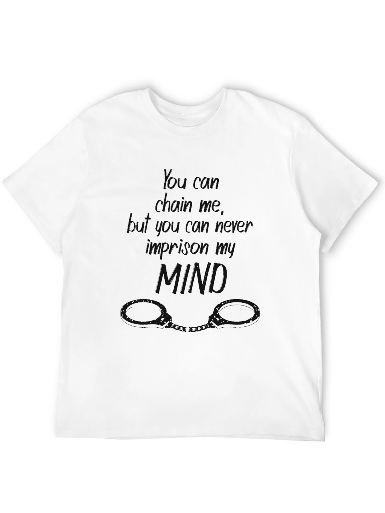 Mind Over Chains Graphic Tee - Inspiring & Bold