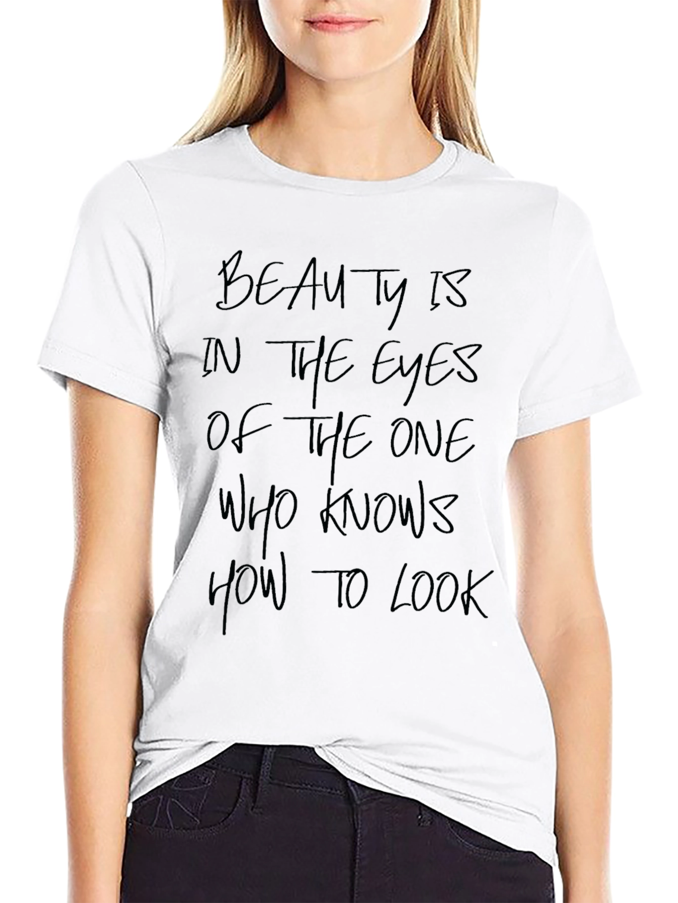 Beauty Is T-Shirt - Inspiring Graphic Tee
