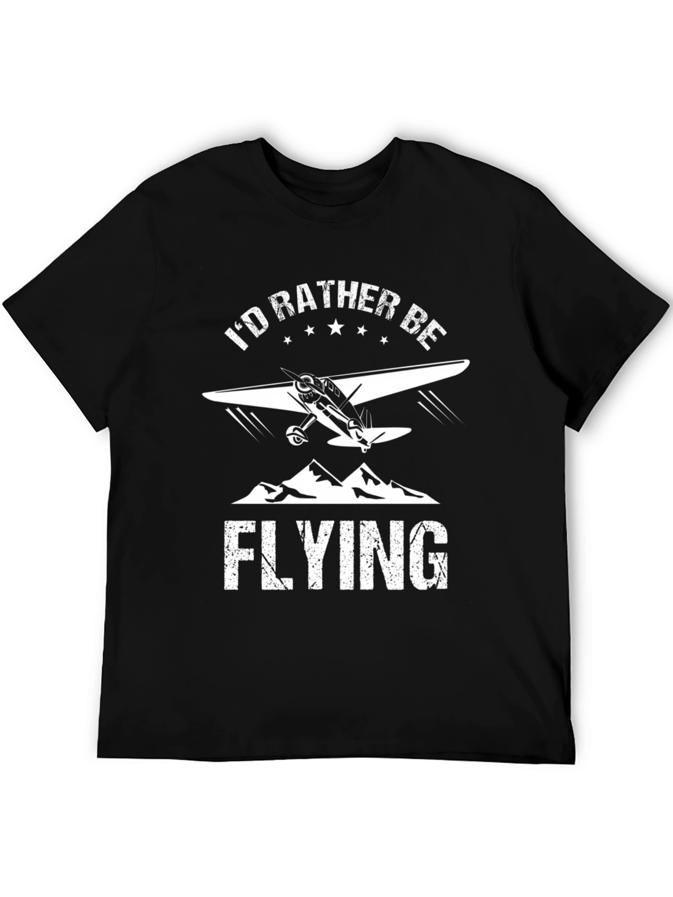 Id Rather Be Flying Graphic Tee