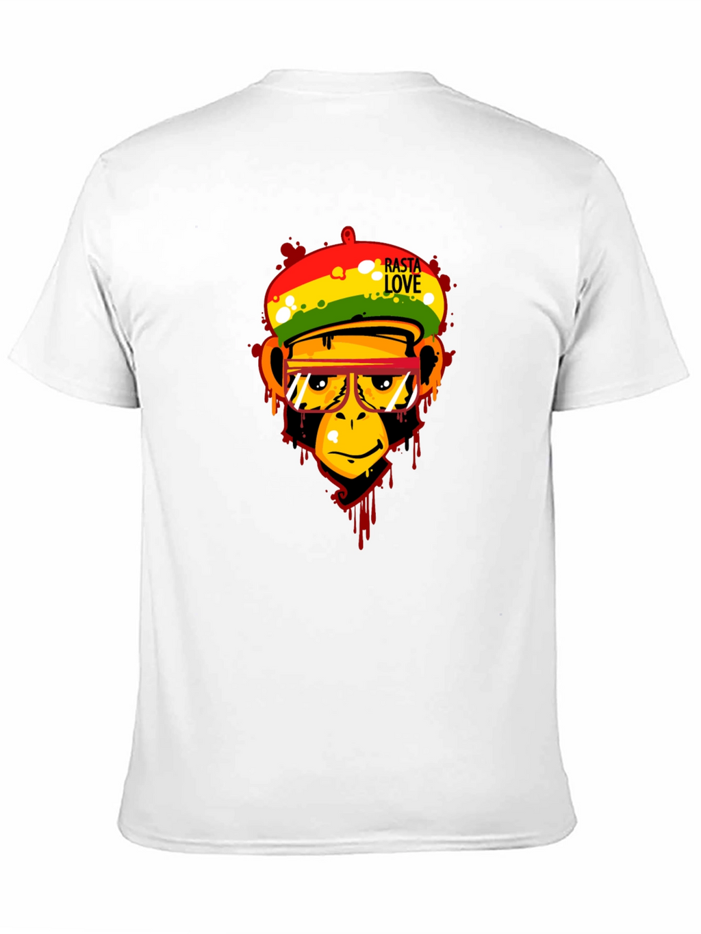 Rasta Love Monkey Graphic Tee