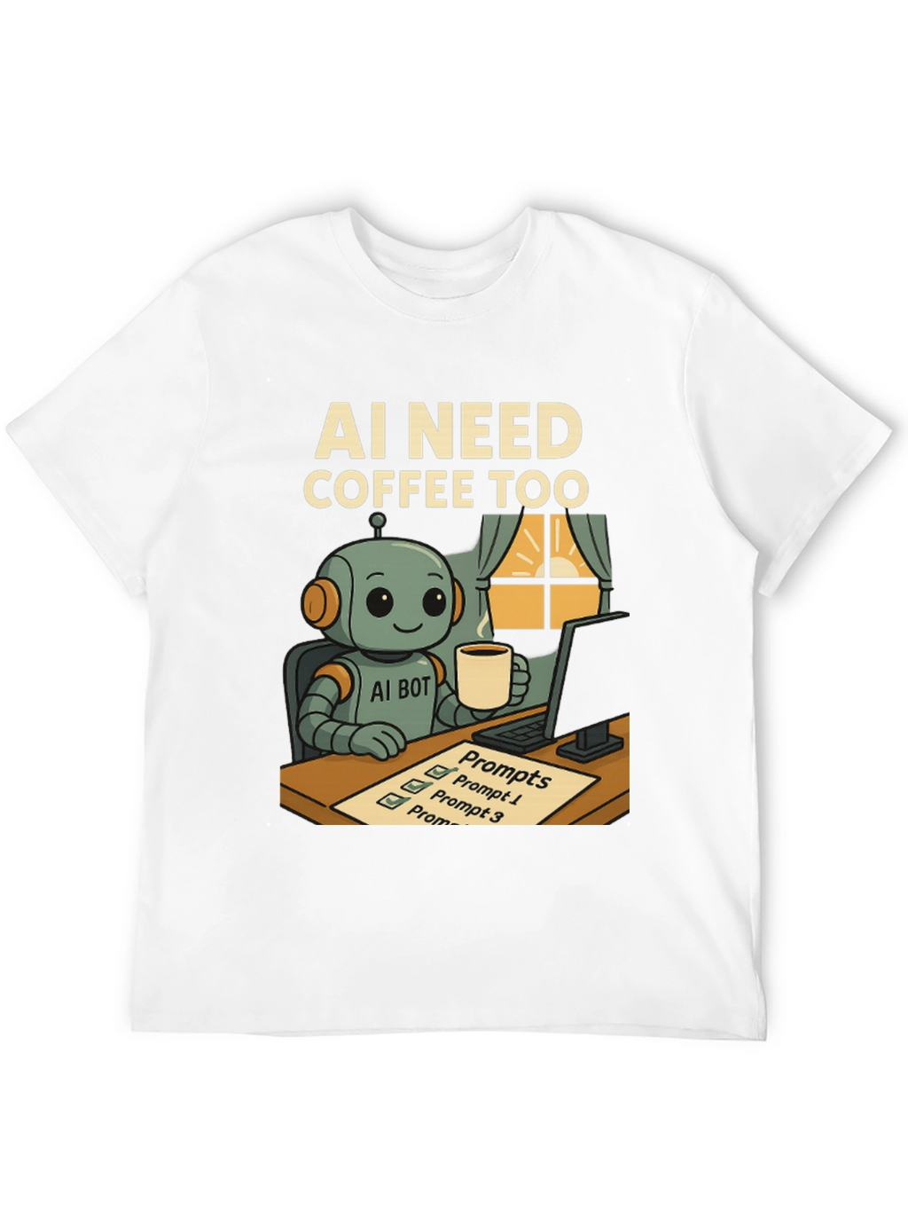 AI Needs Coffee T-Shirt