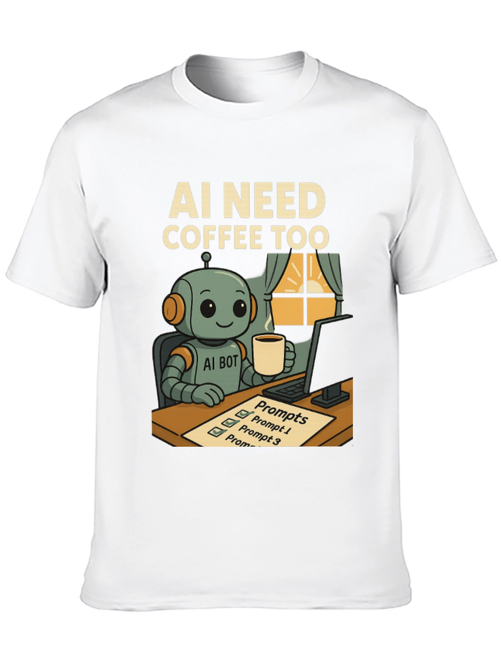 AI Needs Coffee T-Shirt