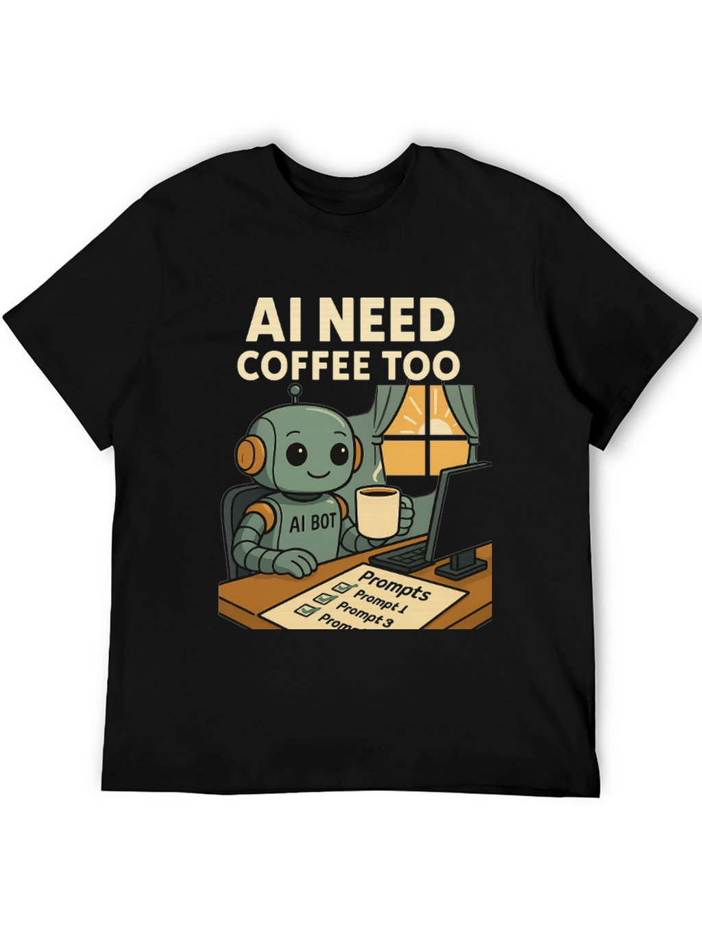 AI Needs Coffee T-Shirt