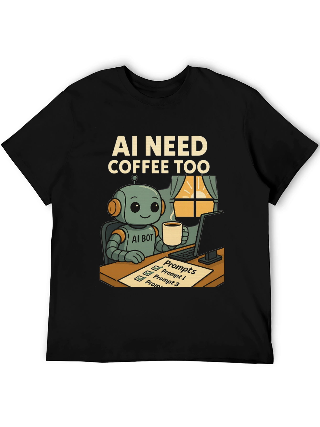 AI Needs Coffee T-Shirt