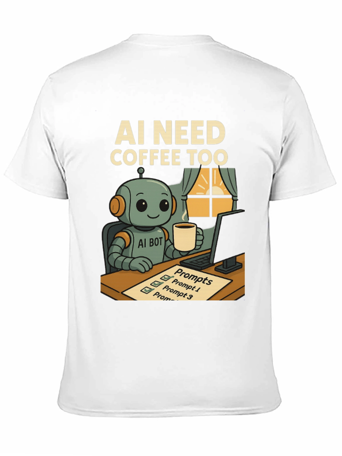 AI Needs Coffee T-Shirt