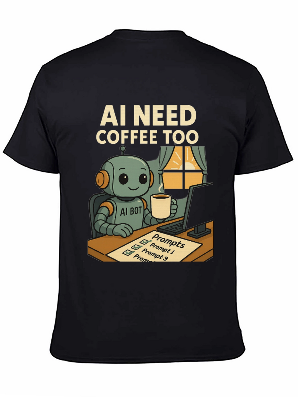 AI Needs Coffee T-Shirt