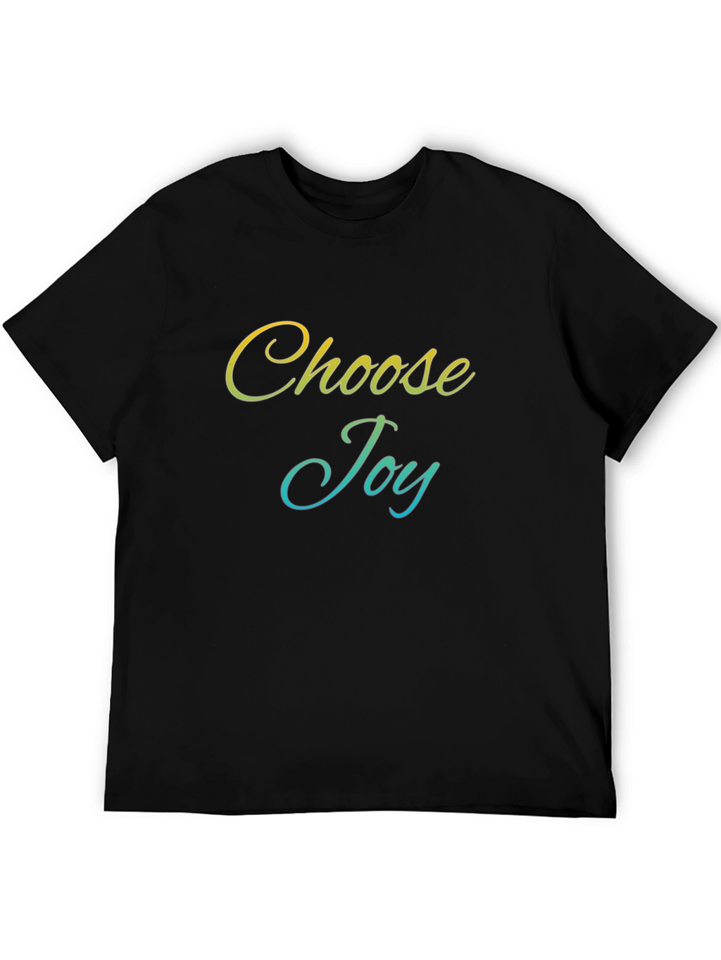 Choose Joy Graphic T-Shirt - Black