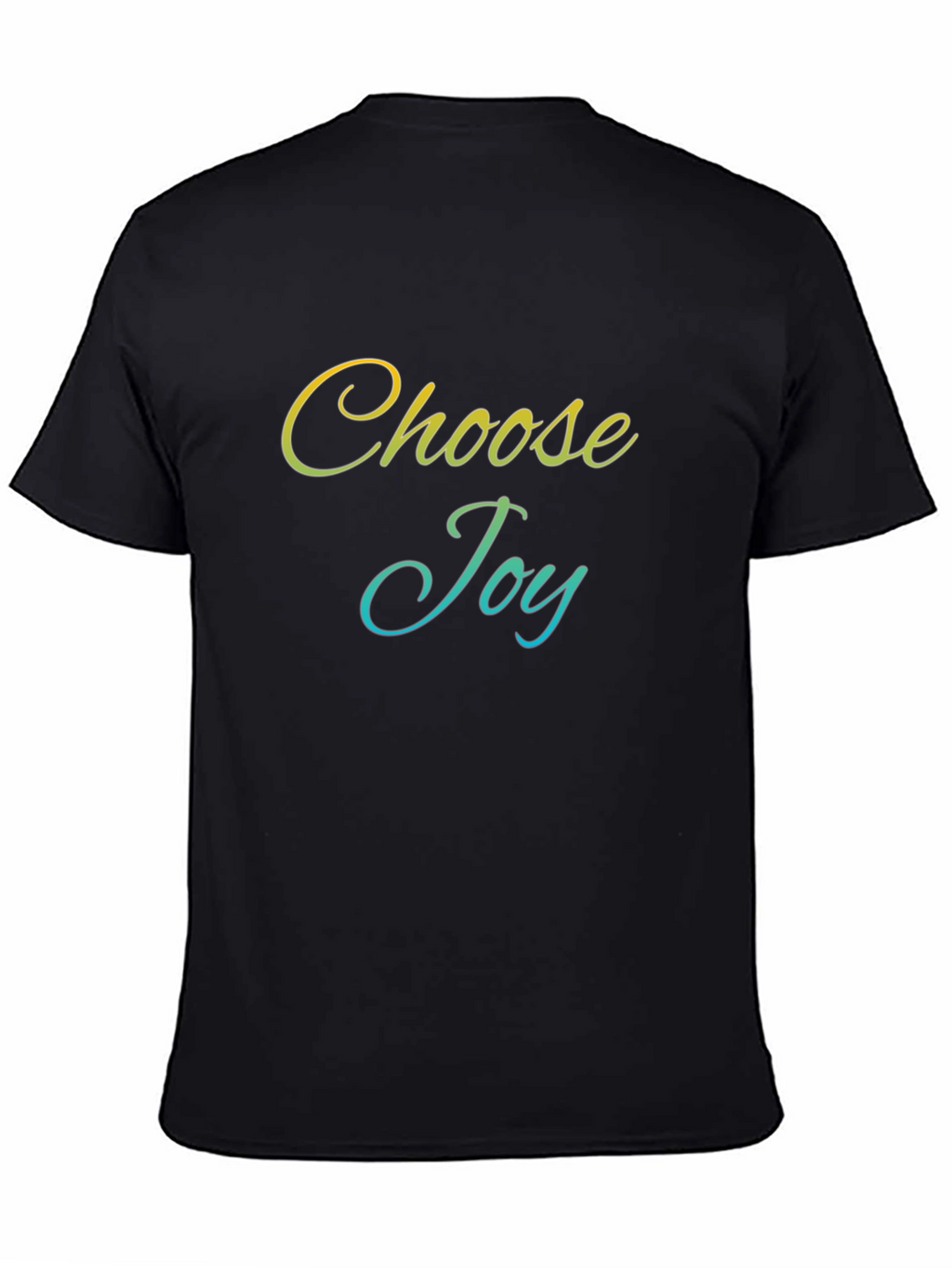 Choose Joy Graphic T-Shirt - Black