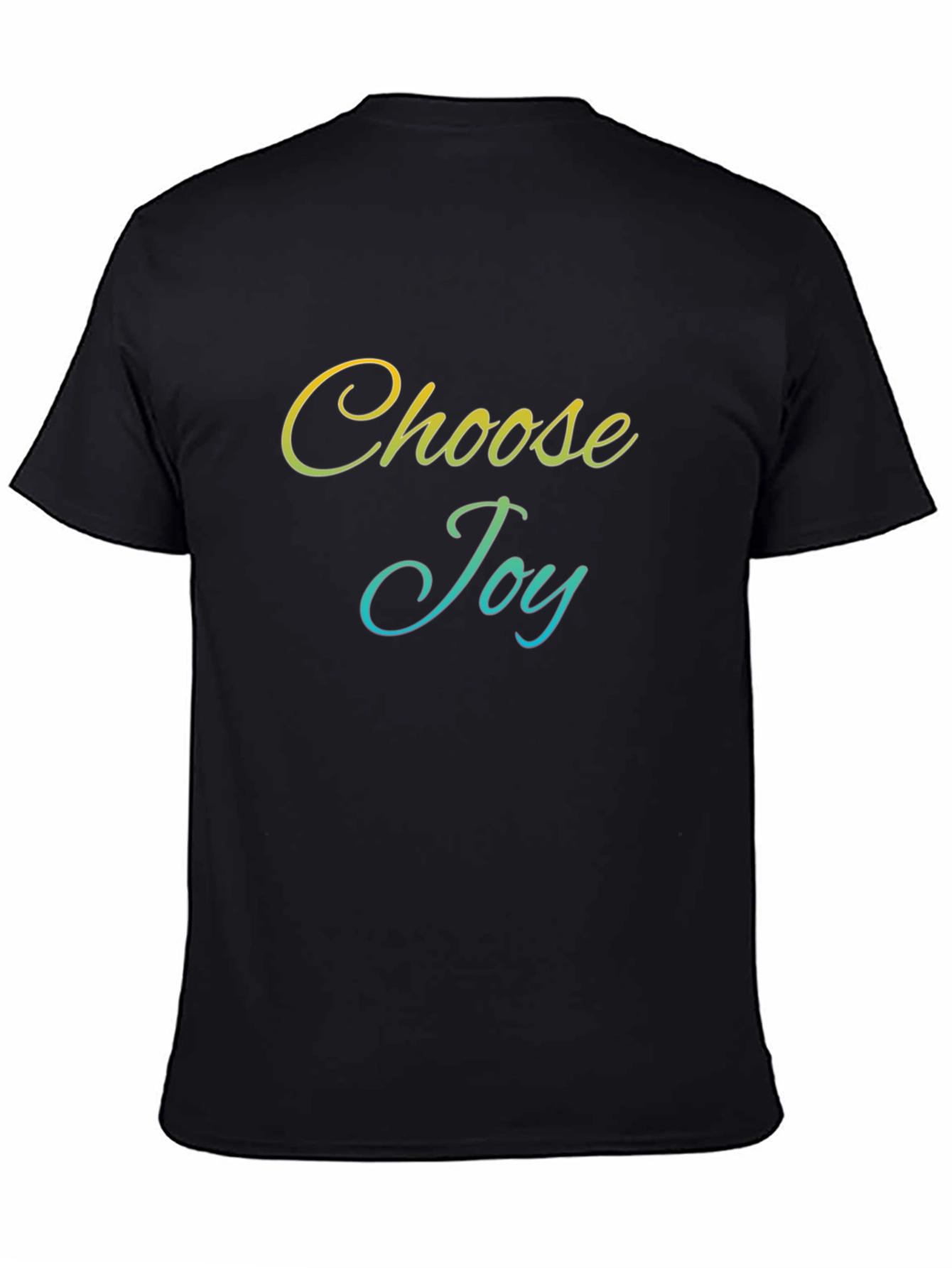 Choose Joy Graphic T-Shirt - Black