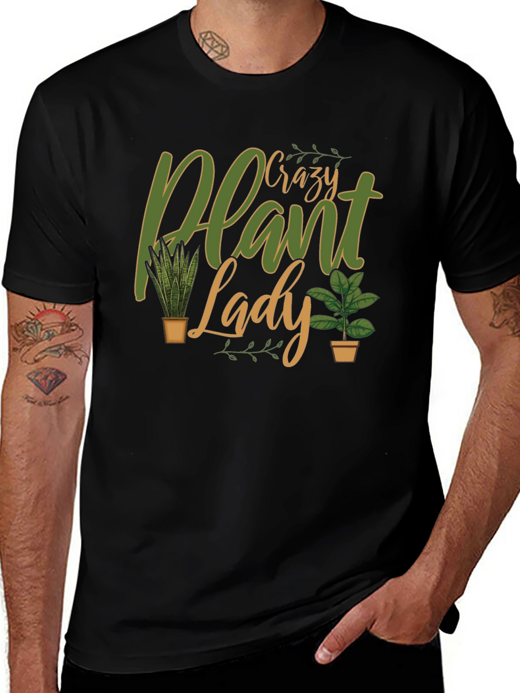 Crazy Plant Lady Graphic Tee