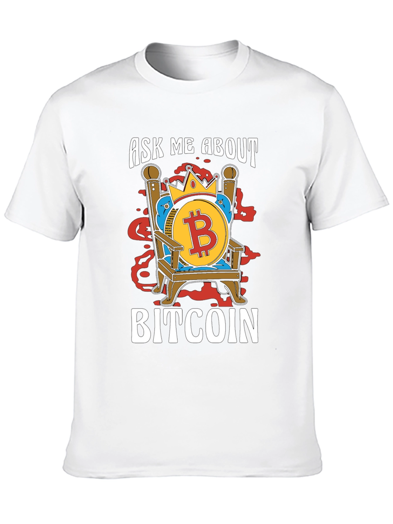 Ask Me About Bitcoin T-Shirt