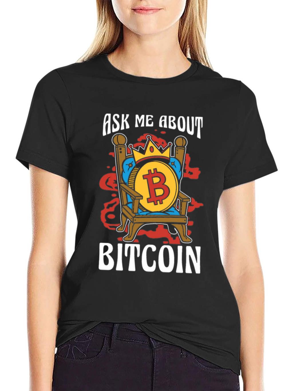 Ask Me About Bitcoin T-Shirt