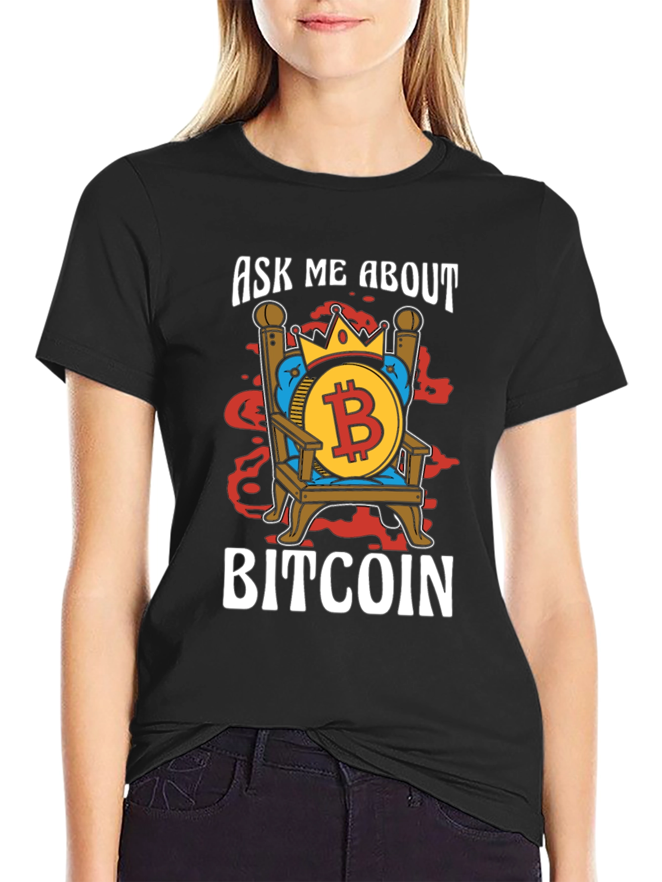 Ask Me About Bitcoin T-Shirt