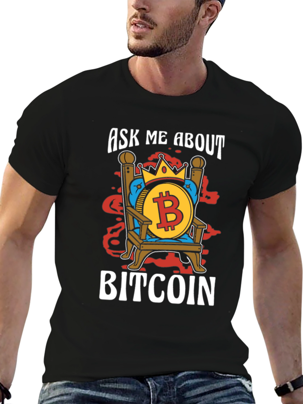 Ask Me About Bitcoin T-Shirt