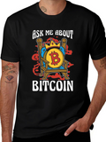 Ask Me About Bitcoin T-Shirt