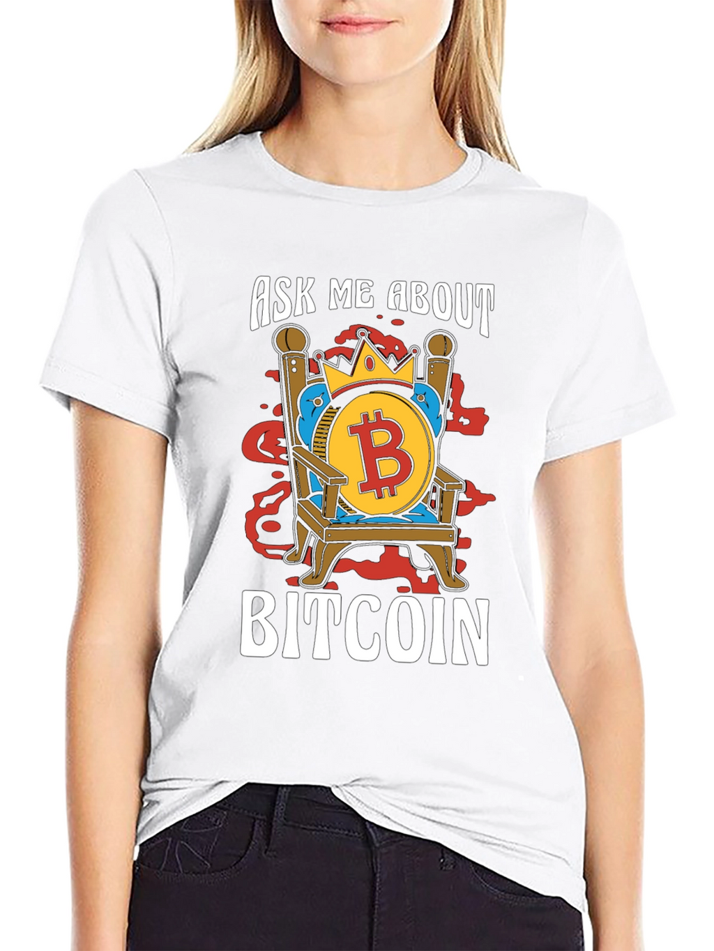 Ask Me About Bitcoin T-Shirt