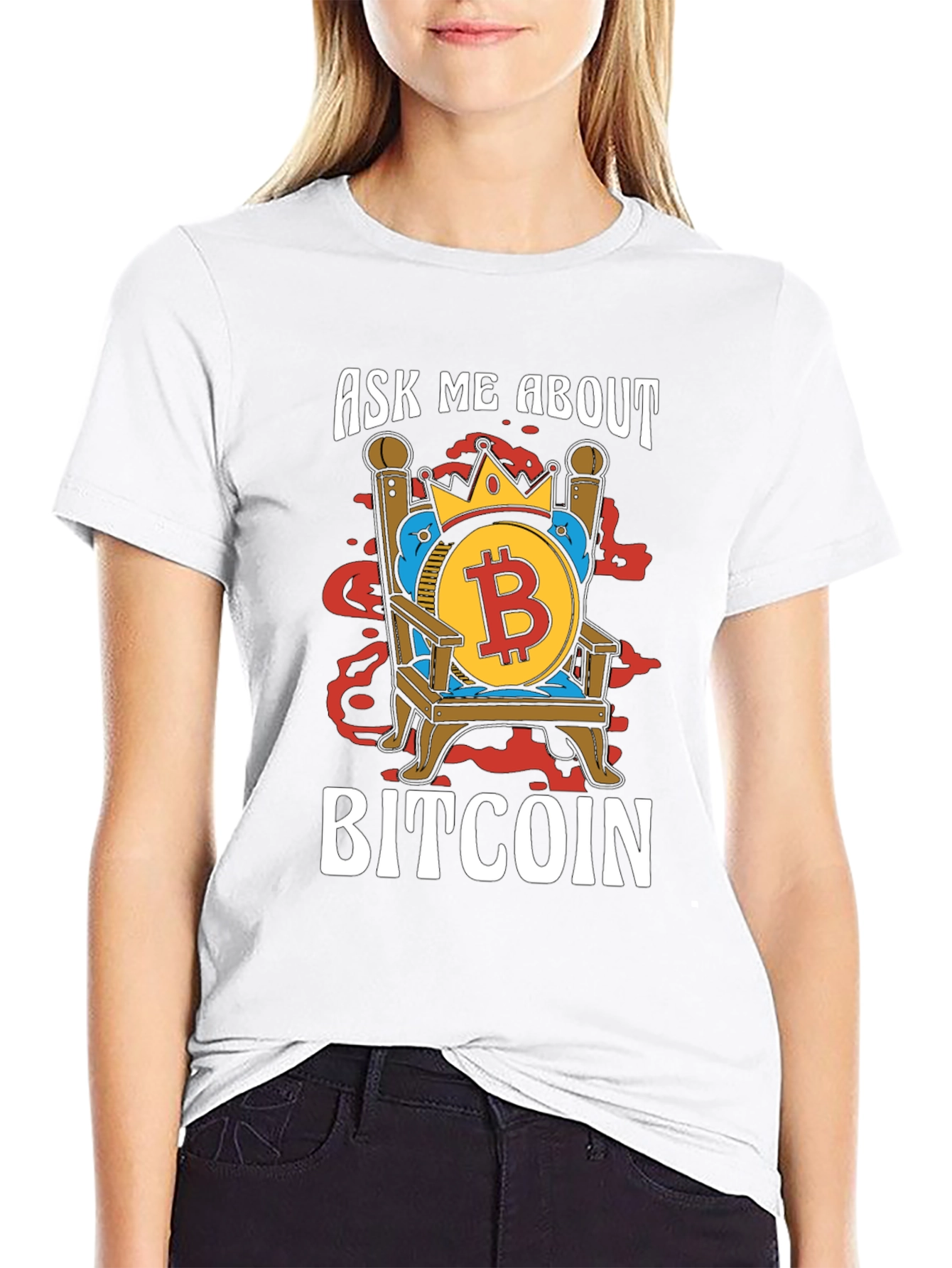 Ask Me About Bitcoin T-Shirt