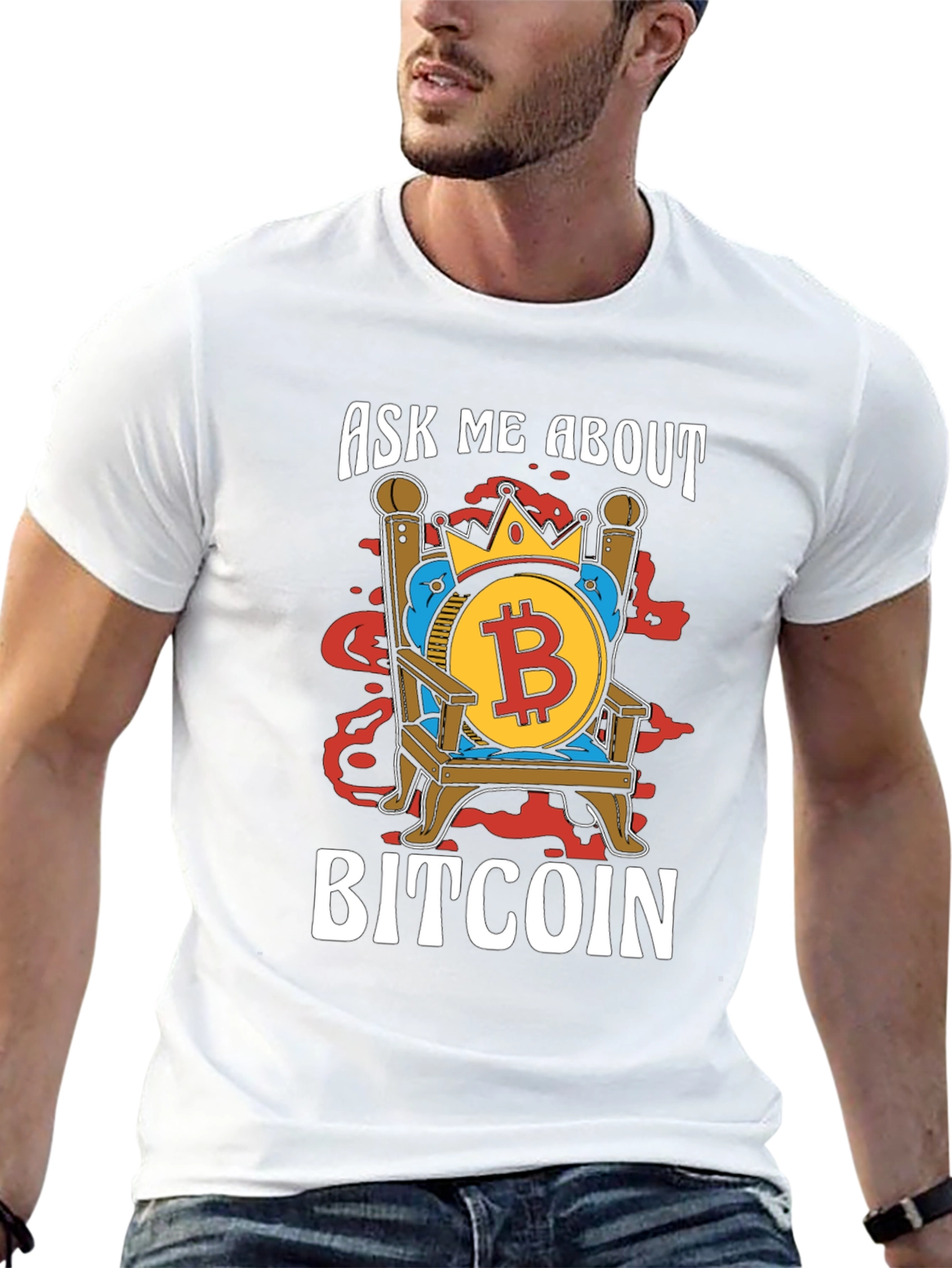 Ask Me About Bitcoin T-Shirt