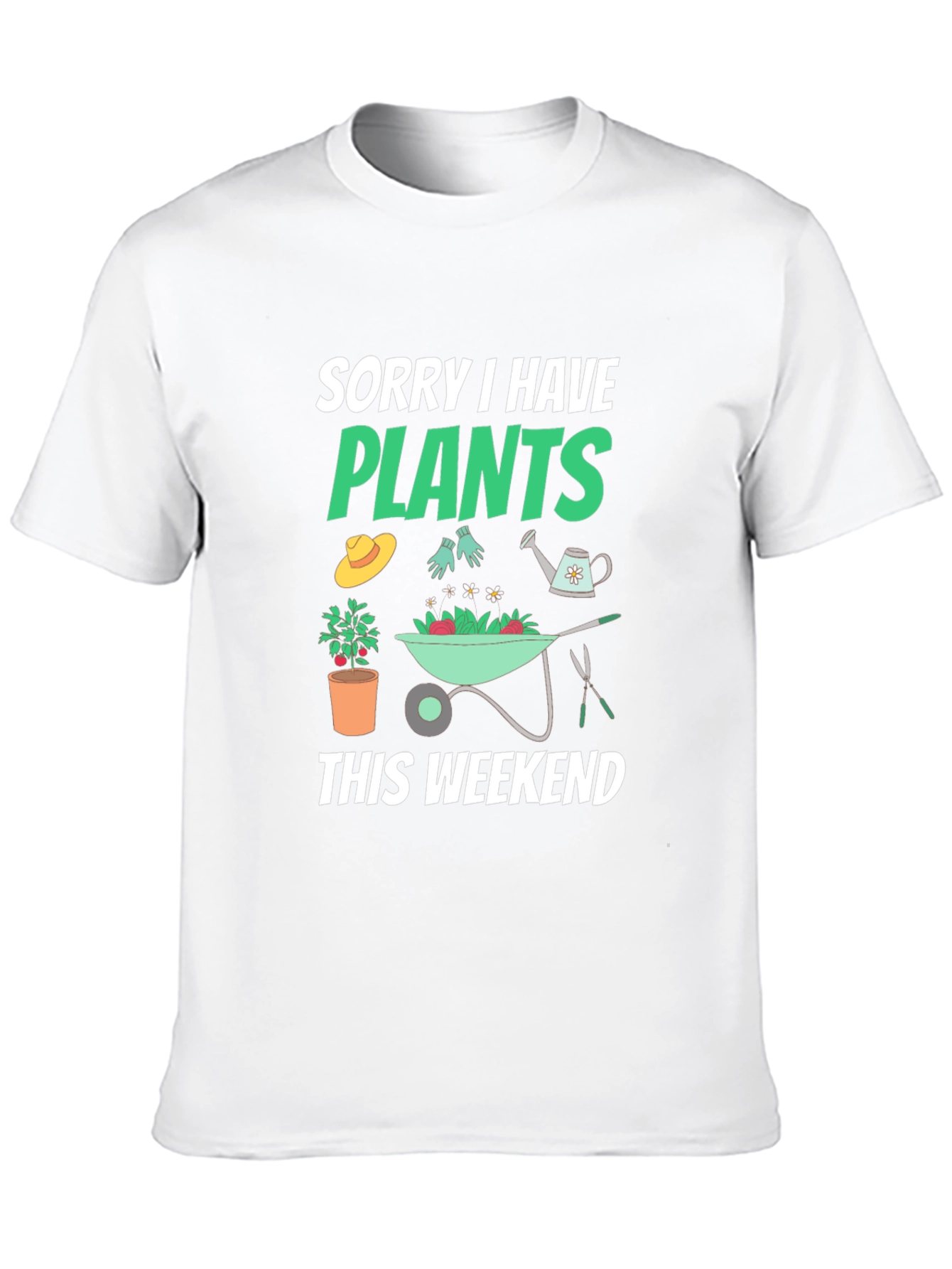 Gardening Weekend T-Shirt - Plant Lover Tee