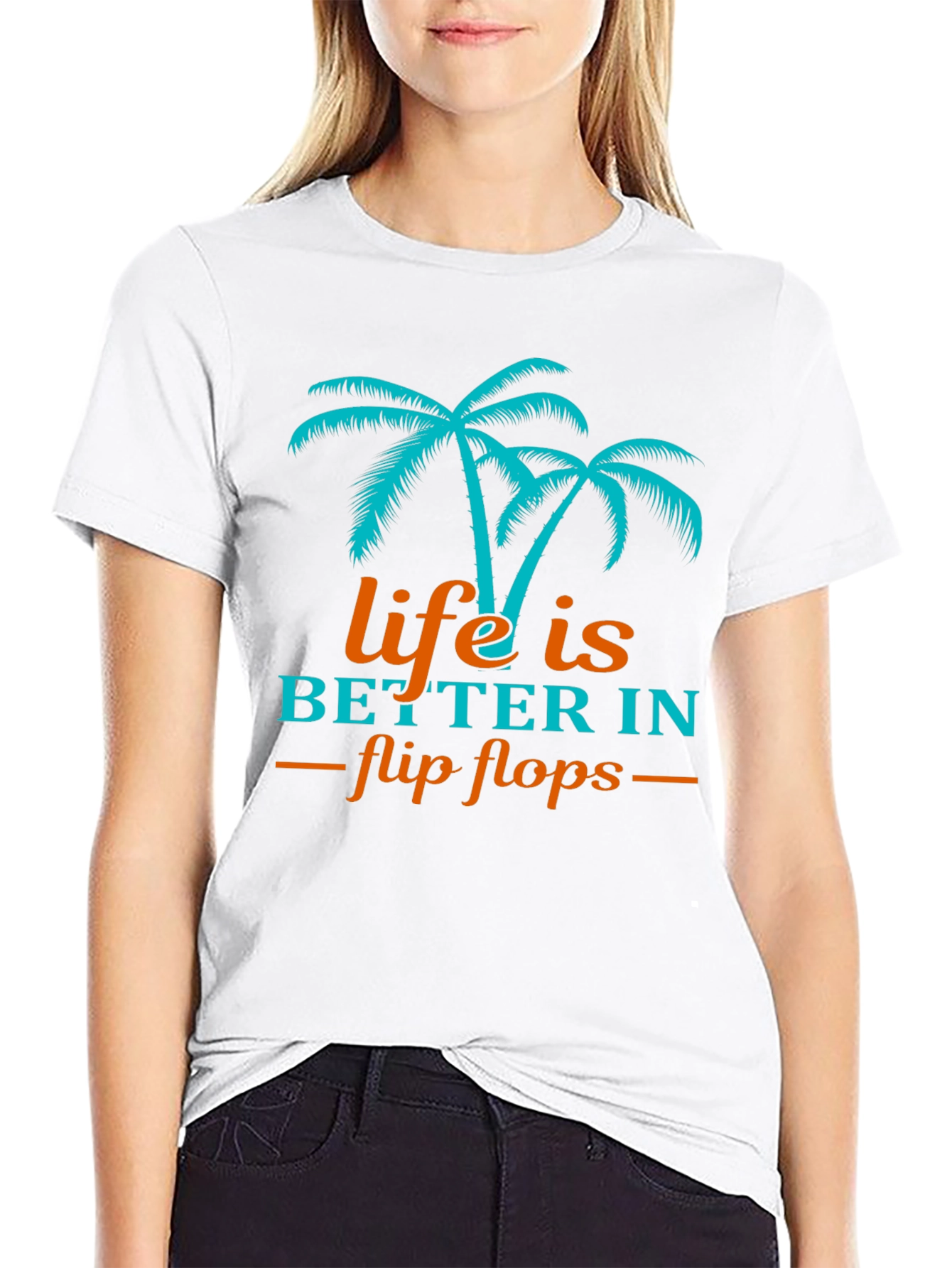 Life is Better in Flip Flops Graphic Tee