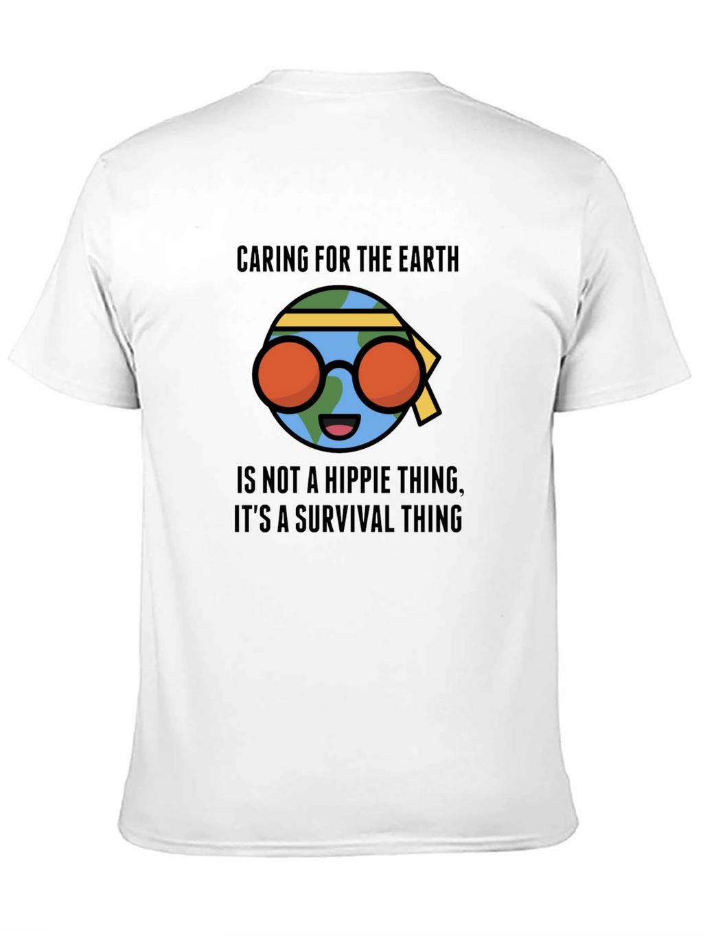 Caring Earth T-Shirt - Hippie Survival Tee