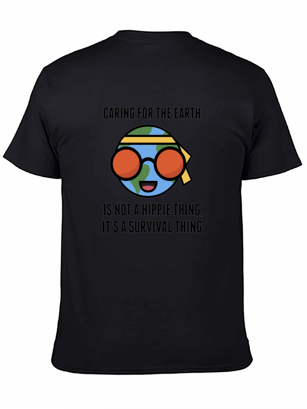 Caring Earth T-Shirt - Hippie Survival Tee
