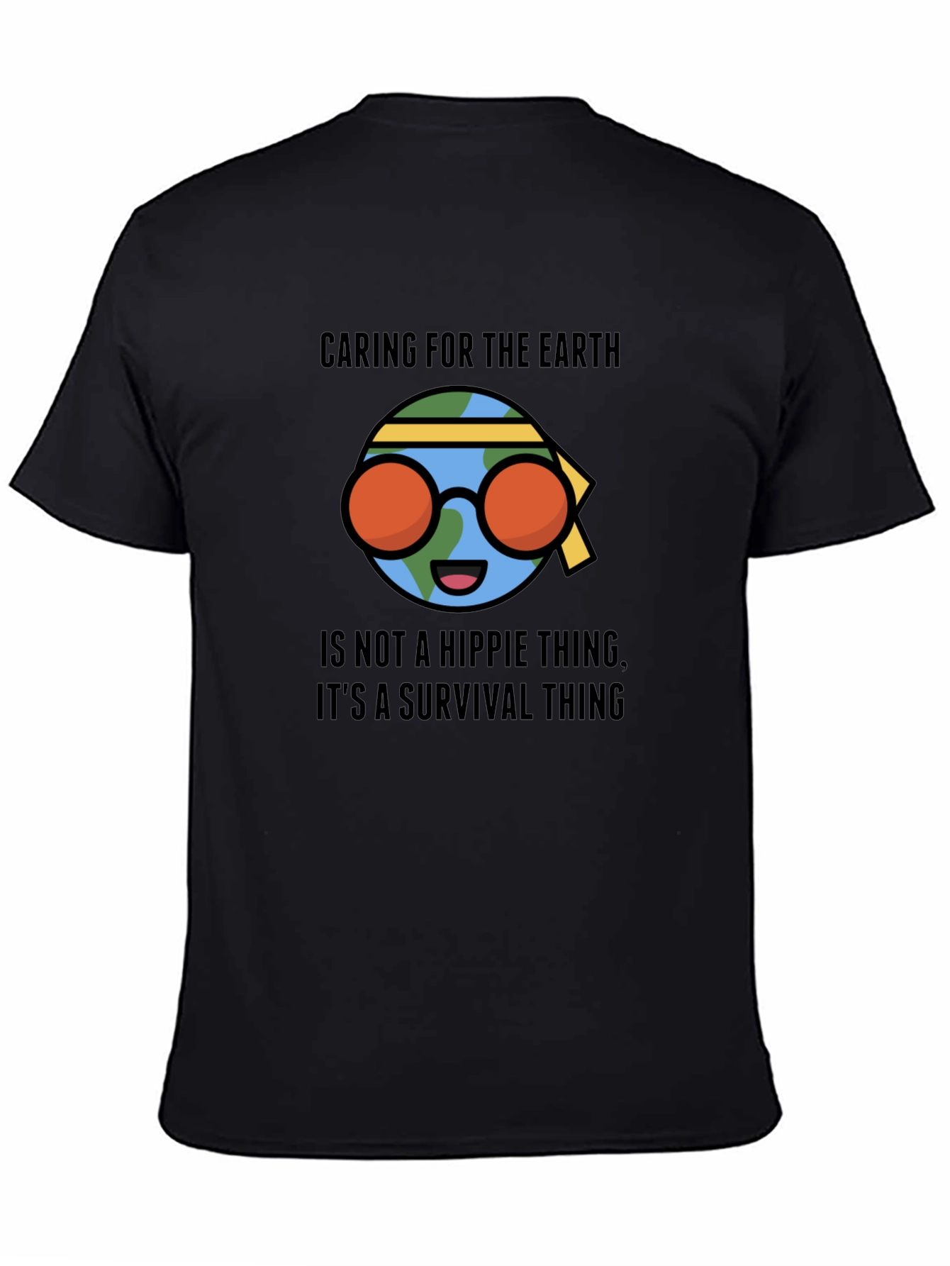 Caring Earth T-Shirt - Hippie Survival Tee
