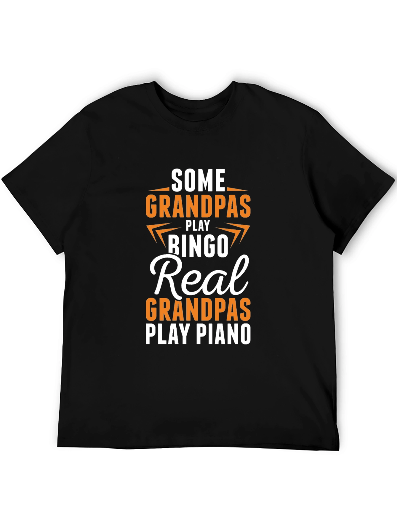 Real Grandpas Play Piano T-Shirt