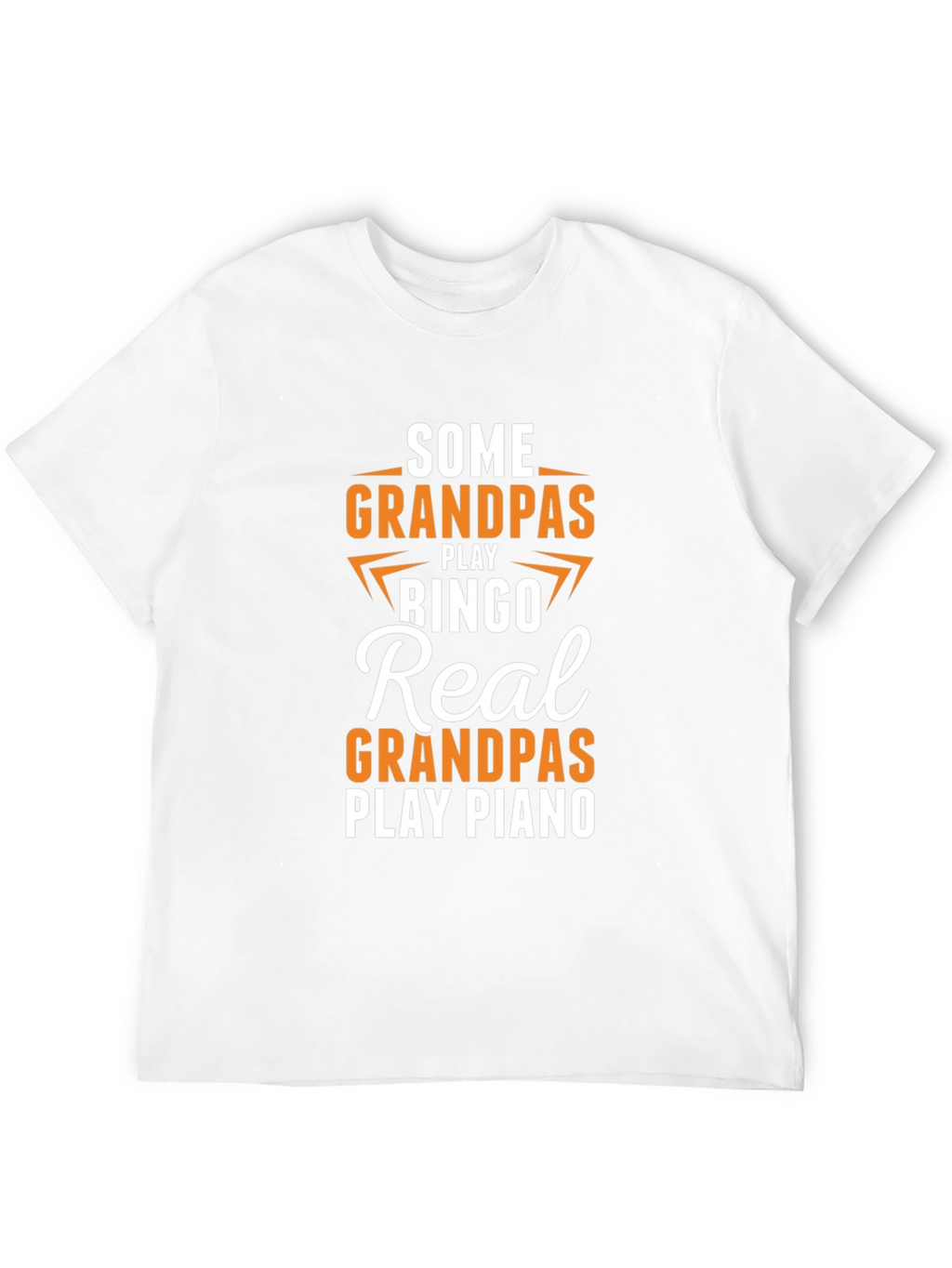 Real Grandpas Play Piano T-Shirt