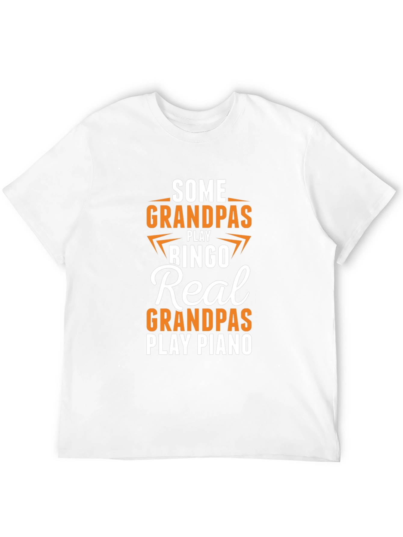 Real Grandpas Play Piano T-Shirt