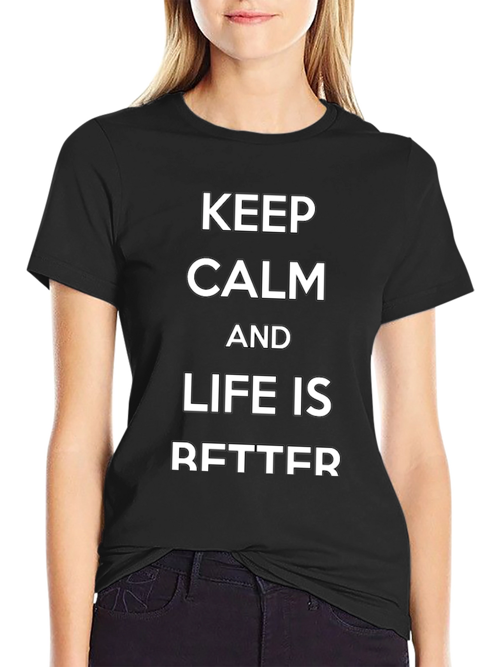 Keep Calm Funny Graphic Tee