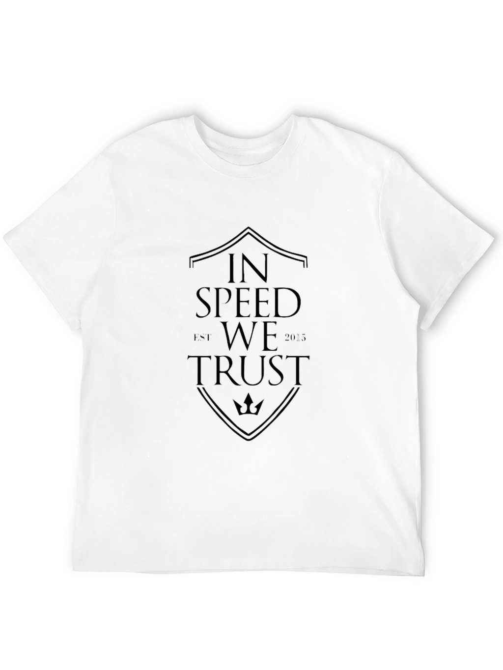 In Speed We Trust Graphic Tee