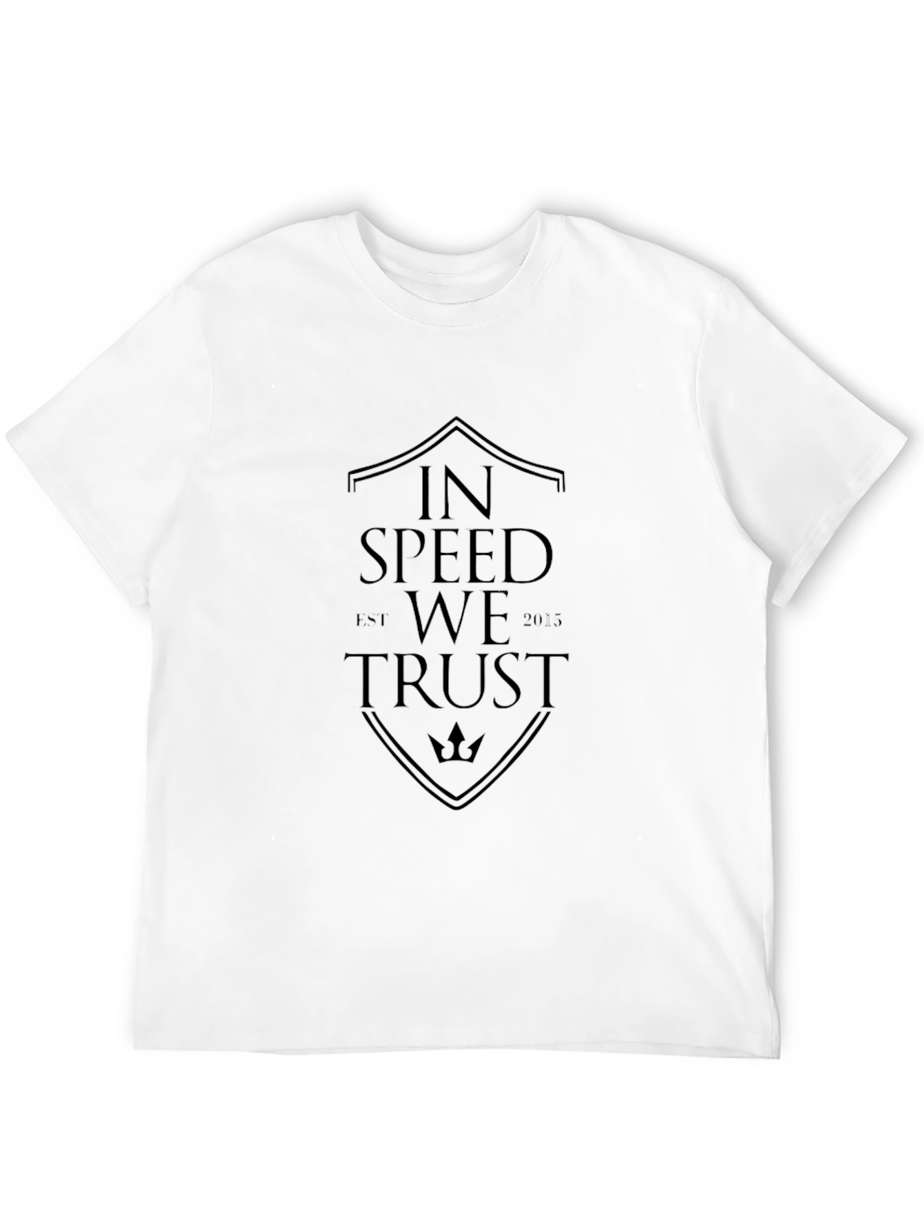 In Speed We Trust Graphic Tee