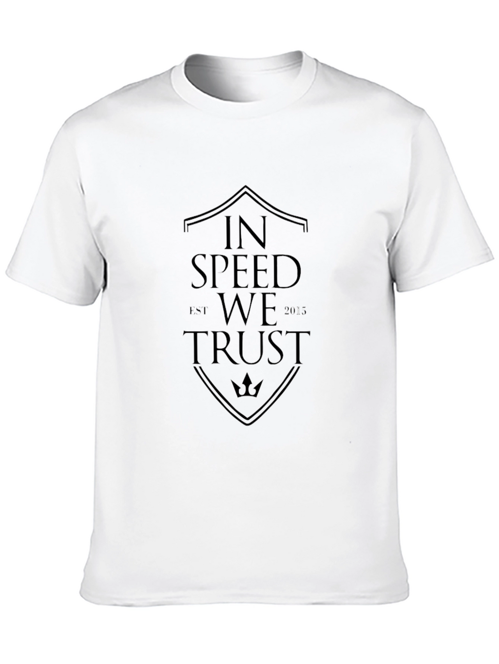 In Speed We Trust Graphic Tee