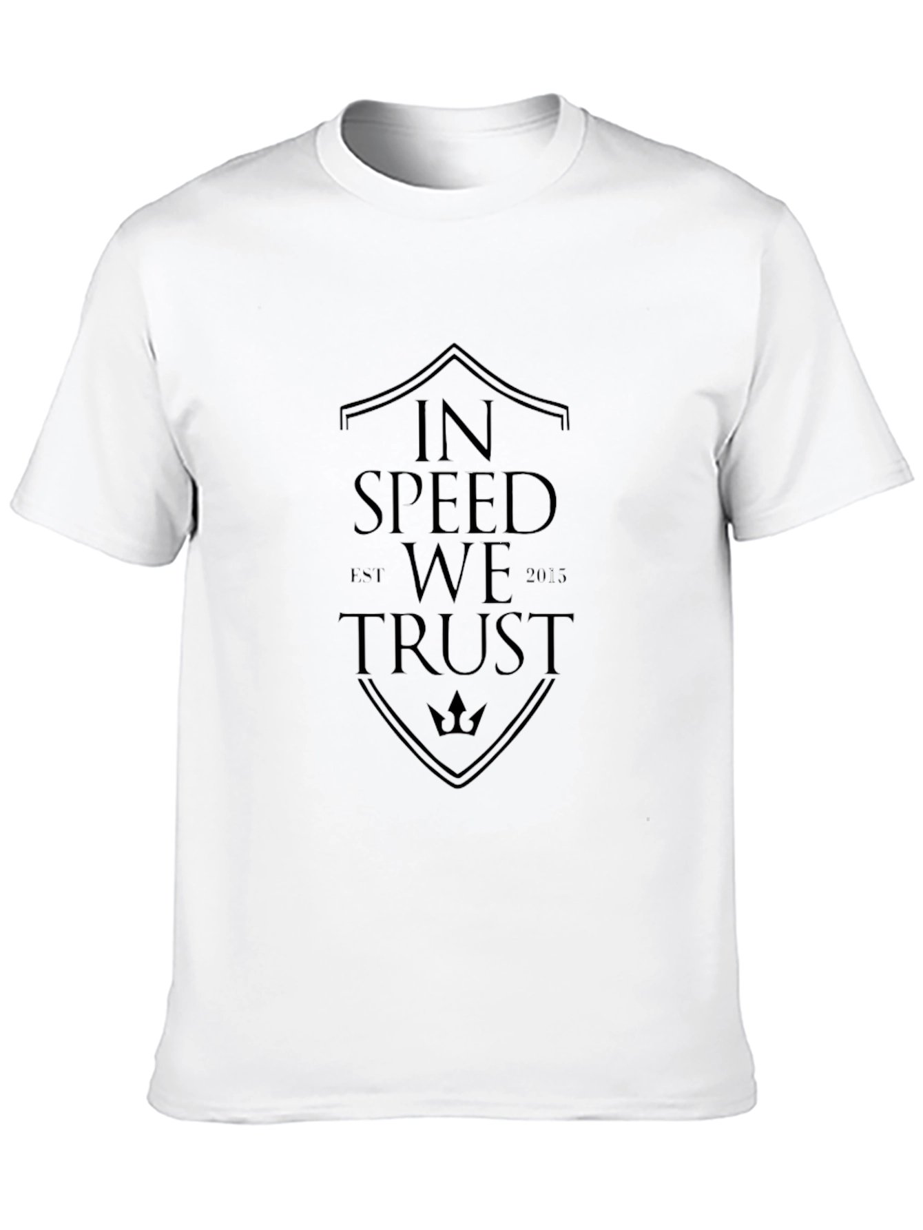 In Speed We Trust Graphic Tee