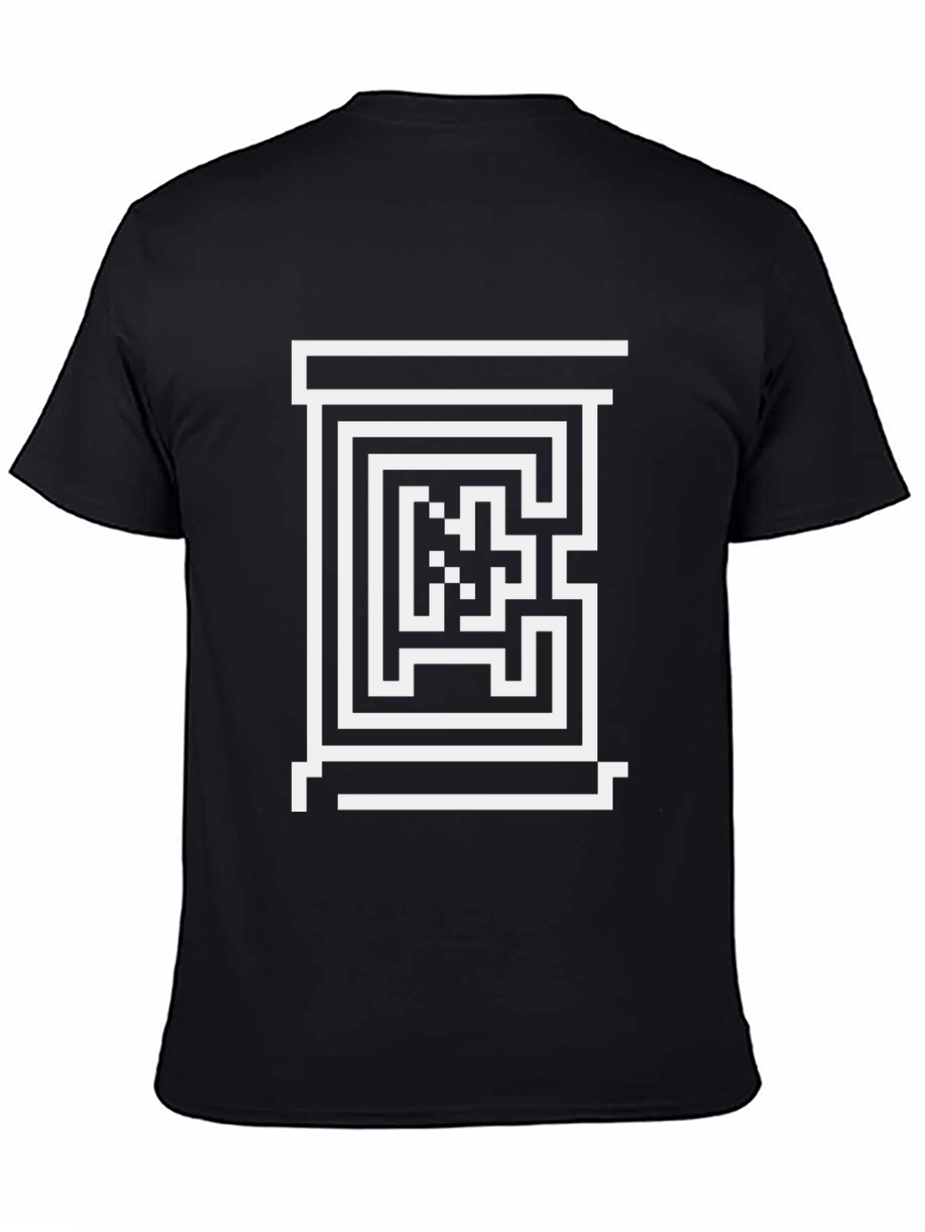Maze T-Shirt - Geometric Puzzle Design