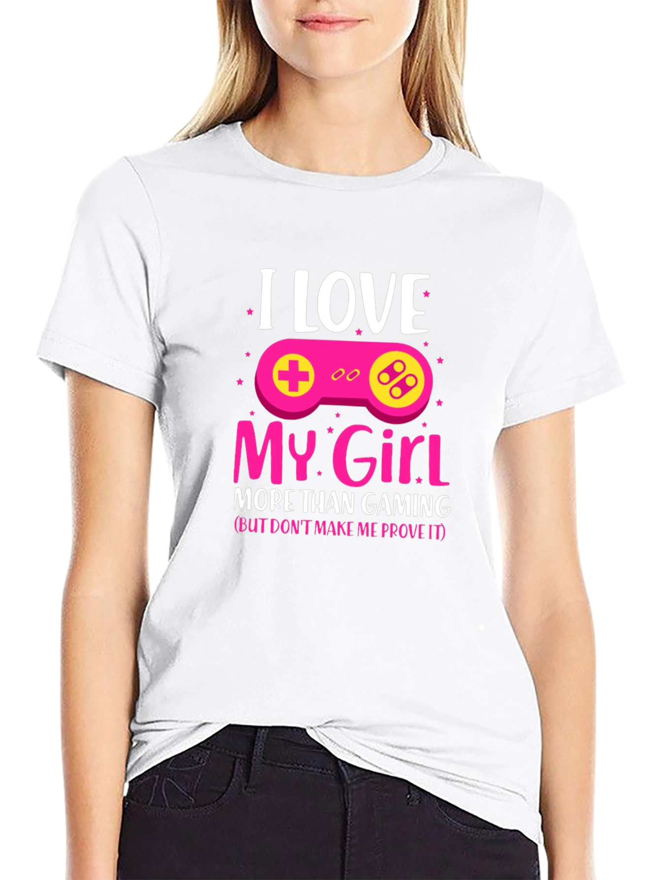 I Love My Girl Gamer T-Shirt