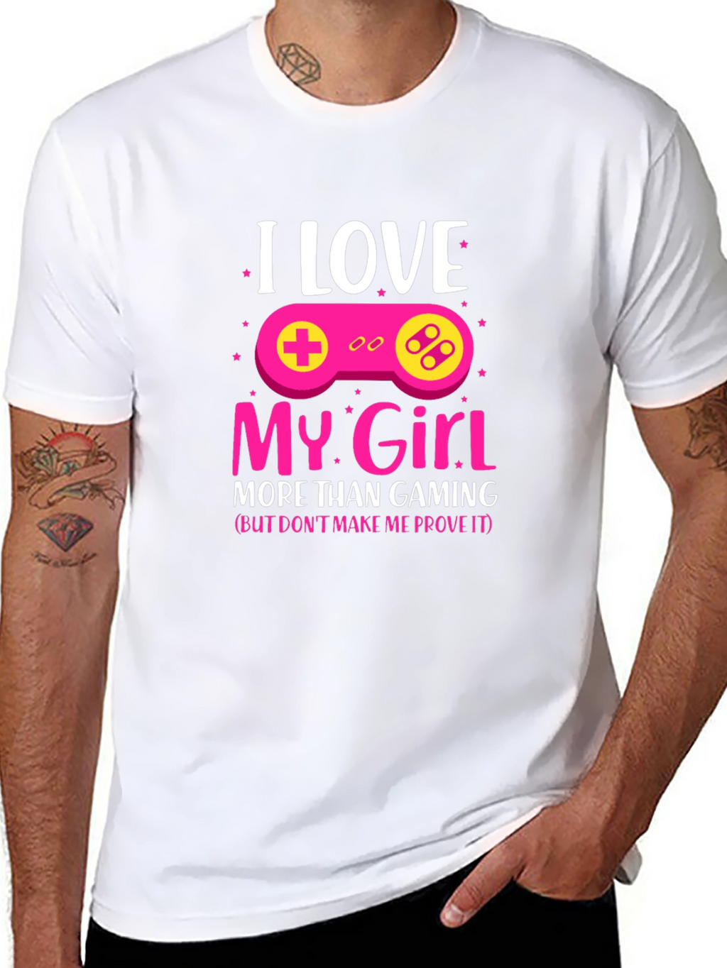 I Love My Girl Gamer T-Shirt