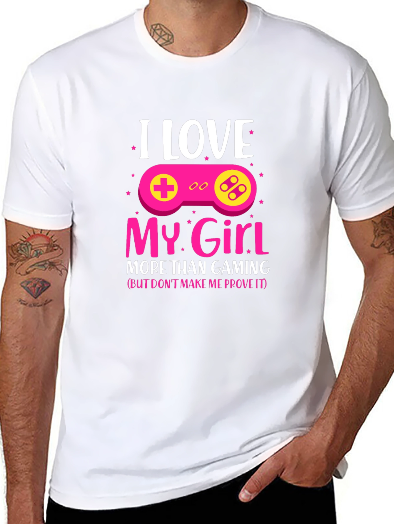 I Love My Girl Gamer T-Shirt