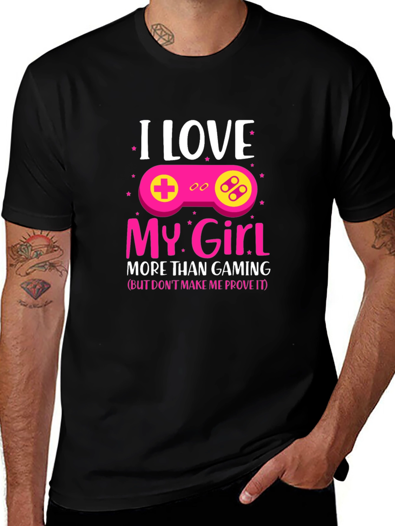 I Love My Girl Gamer T-Shirt