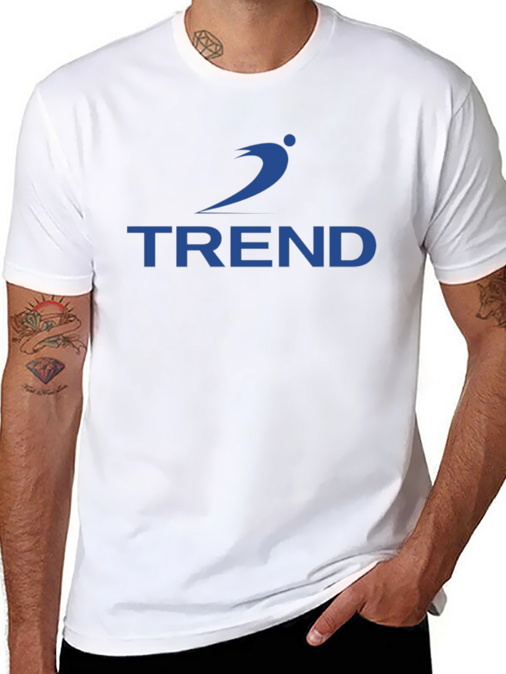 Trend Graphic Print Black T-Shirt