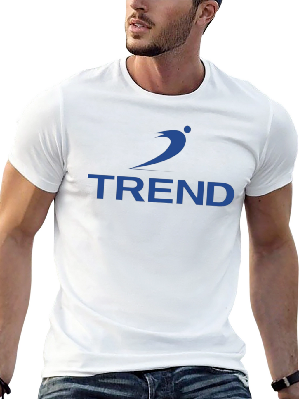 Trend Graphic Print Black T-Shirt