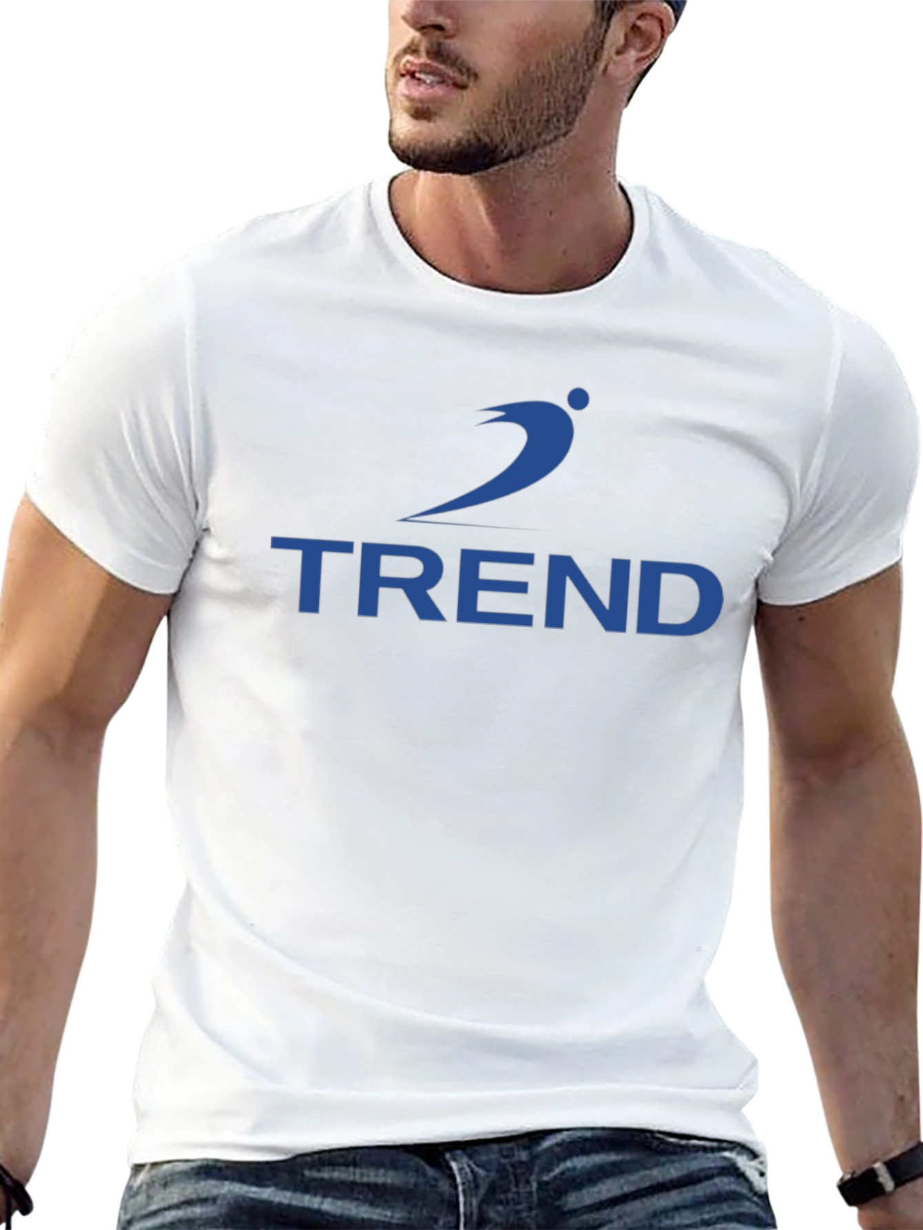 Trend Graphic Print Black T-Shirt