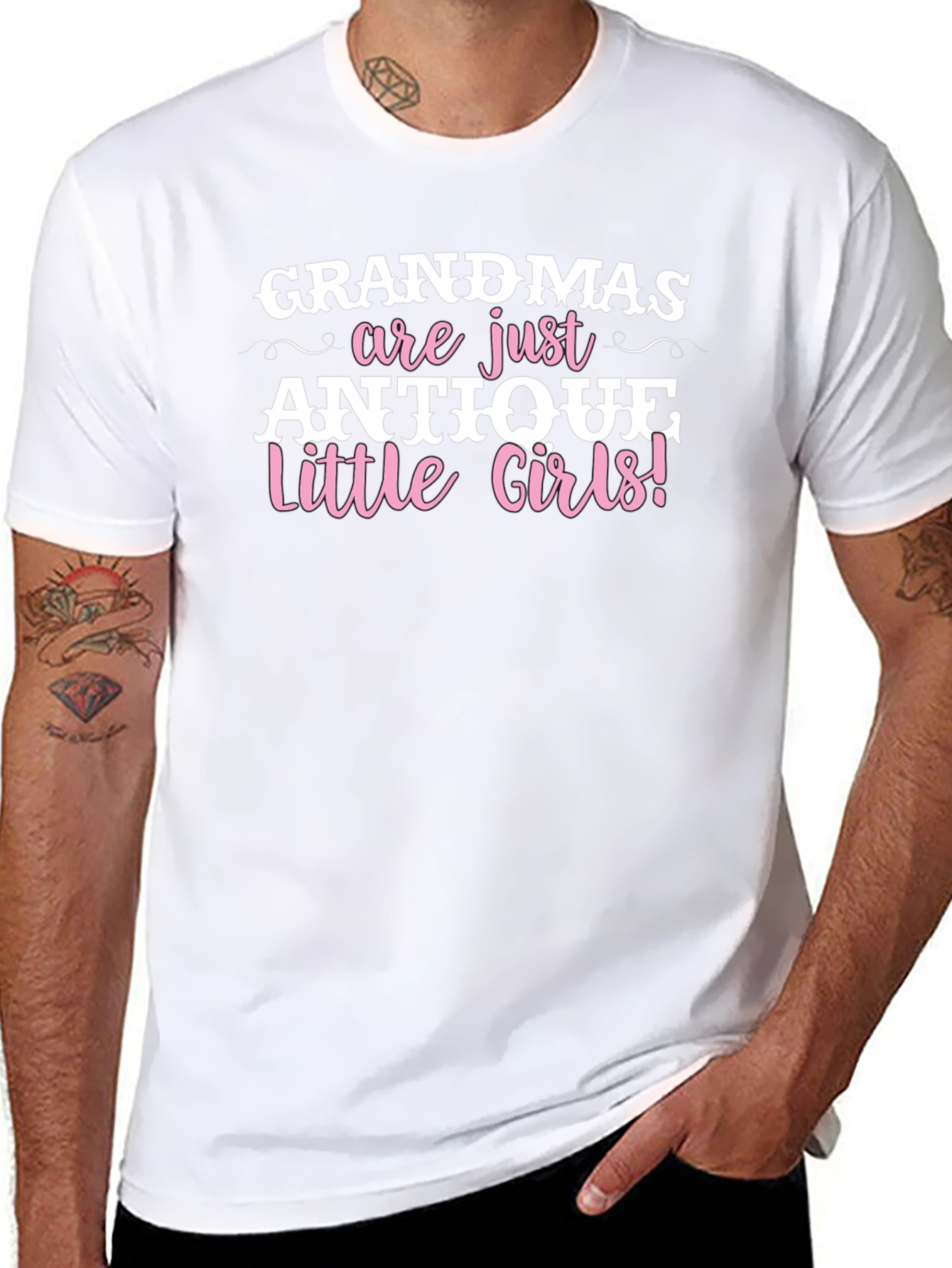 Grandmas are Antique Little Girls T-Shirt